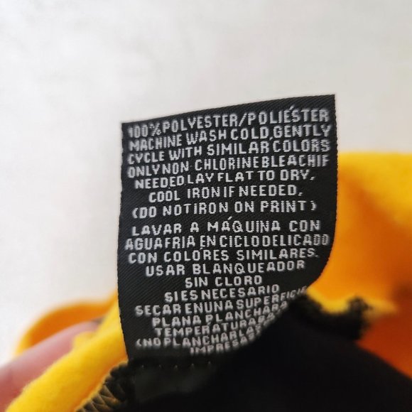 NWT OT Revolution Boys Astronaut Soccer Hoodie Yellow Black Space Fleece Size 4 - Picture 9 of 13